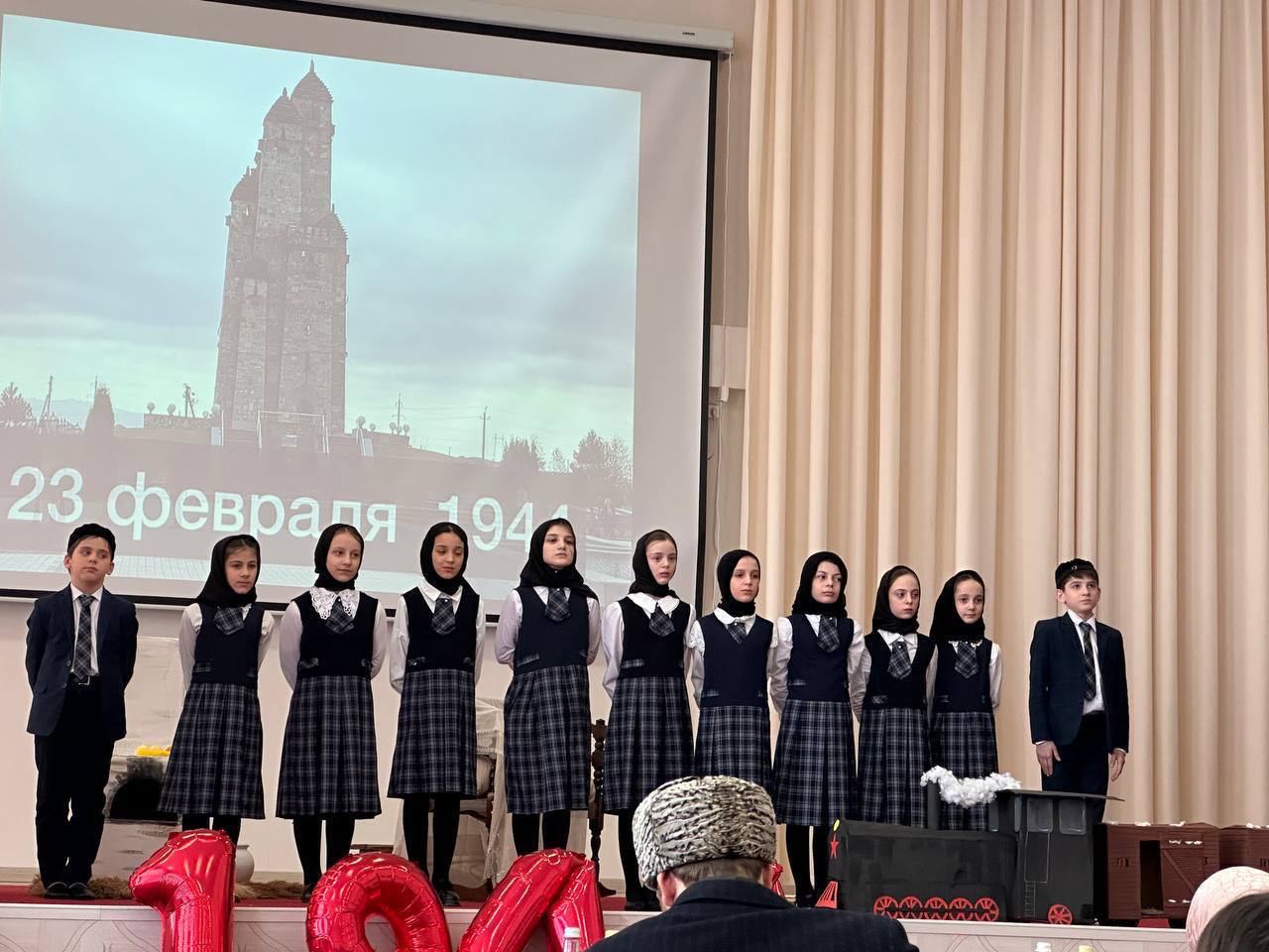 Советник по воспитанию Султыгова Танзила Иссаевна подготовила и провела памятное мероприятие, посвящённое трагической дате — высылке ингушского народа в Казахстан, Среднюю Азию и Сибирь 23 февраля 1944 года..