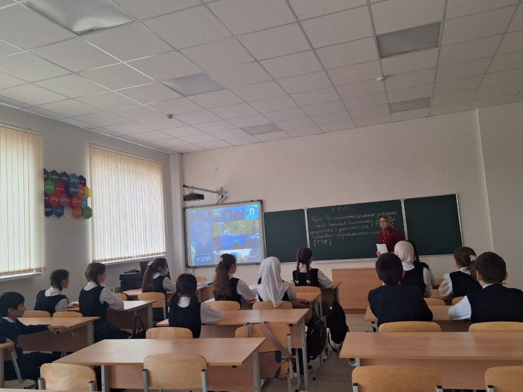В ГБОУ « СОШ № 6 г. Карабулак» прошло очередное профориентационное занятие Россия — мои горизонты. Тема занятия « Россия мощная (энергетика): узнаю о профессиях и достижениях в сфере топливо-энергетического комплекса (ТЭК).